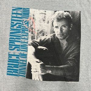 Bruce Springsteen Shirts Vintage Bruce Springsteen Tunnel Of