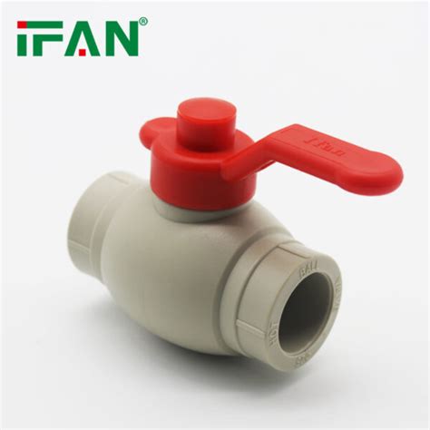 Gray Ppr Ball Valve Ifan