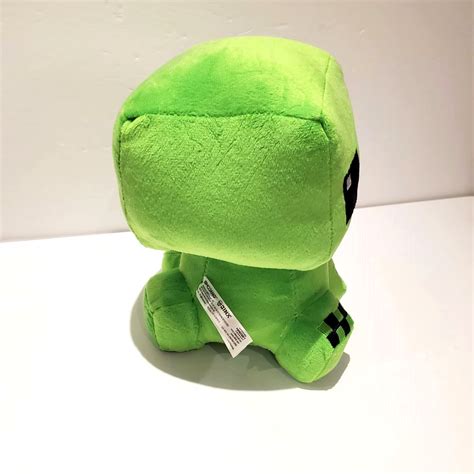 Jinx Minecraft Mini Crafter Creeper Green Plush Stuffed Toy 9 Property Room