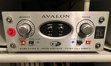 Traded Avalon U5 Preamp