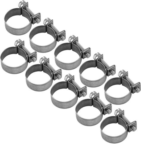 Amazon Pcs Mini Fuel Injection Hose Clamps Mini Fuel Line Pipe