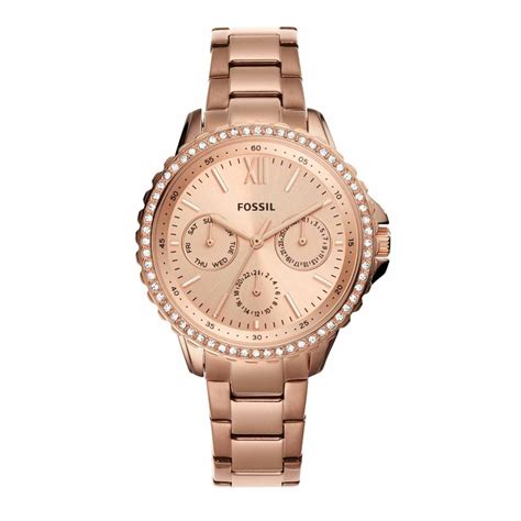 Buy Fossil Izzy Rose Gold Strap Casual Watch Es Online