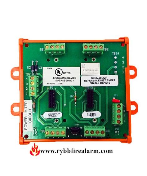 Notifier Ca Chassis Assembly Rybb Fire Alarm