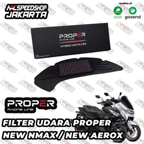 Jual Air Filter Udara Proper Racing Line Yamaha Nmax New Aerox New