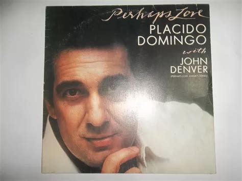 Lp Placido Domingo With John Denver Perhaps Love Mercadolivre