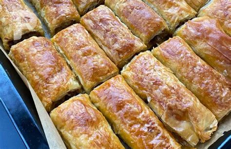 Baklavalık Yufka Ile Kıymalı Çıtır Börek Tarifi