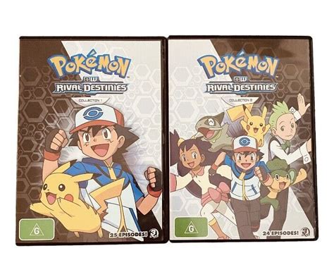 Pokemon Rival Destinies Collection Dvd Pal Ebay