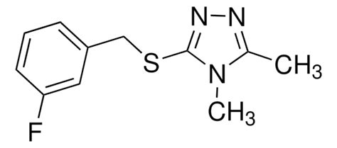 4 5 DIMETHYL 4H 1 2 4 TRIAZOL 3 YL 3 FLUOROBENZYL SULFIDE AldrichCPR