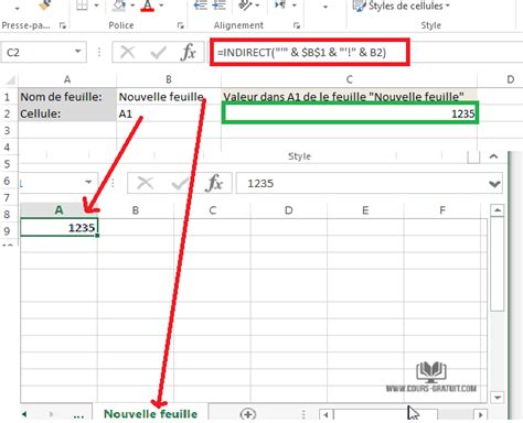 Ntroduire 83 Imagen Formule Excel Indirect Vn