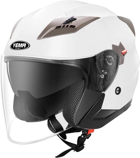 Jethelme Rollerhelm Sturzhelm Chopper Helm YEMA YM 627 Motorradhelm