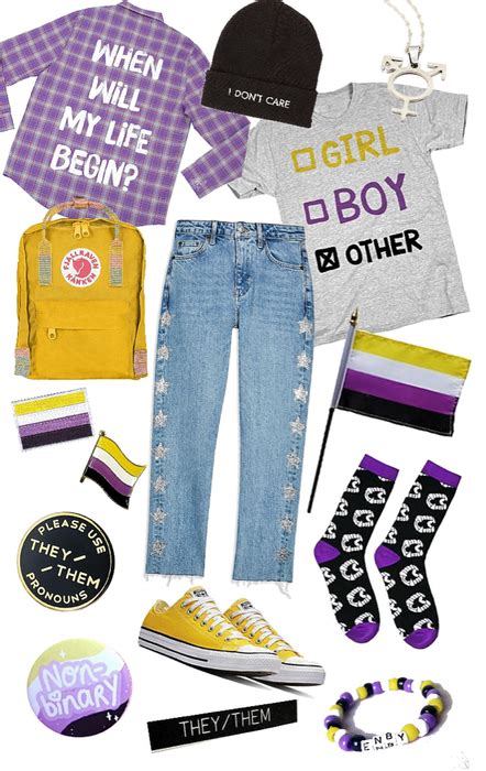 Nonbinary Finery Outfit ShopLook Lgbtq Outfit Pride Outfit Lgbt