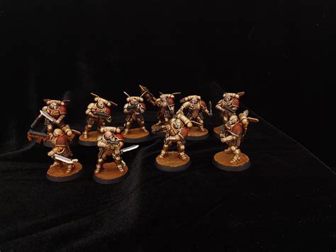 Minotaur army table ready. : r/Warhammer