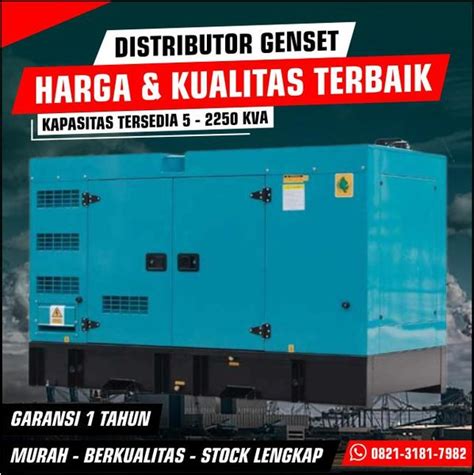 Jual Genset Perkins 65 Kva Generator Stamford Di Lapak Gudang Genset Surabaya Bukalapak