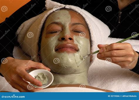 Spa Facial Aroma Mask Royalty Free Stock Image - Image: 3219366