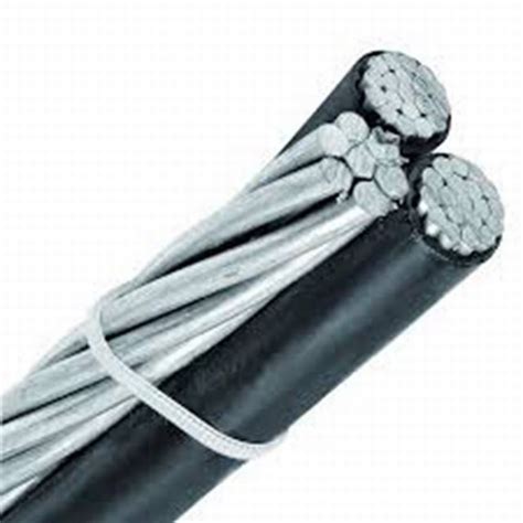 Overhead Duplex Triplex Twisted Aluminum Conductor Aerial Bundle Xlpe