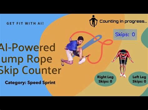 Ai Powered Rope Skipping Jump Rope Speed Sprint Counter YouTube