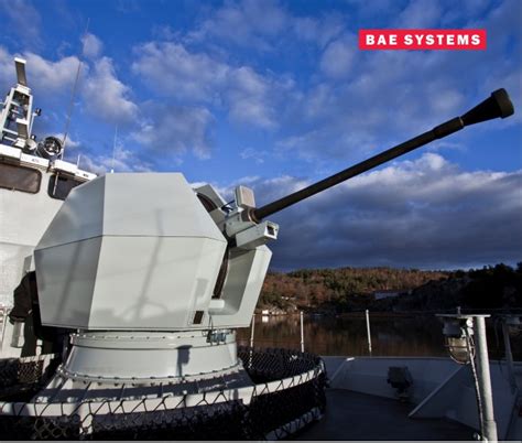 Bae Bofors 40 Mk4 Naval Gun Defense Daily