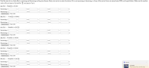 Solved A F X 9sin X3 ﻿an 0 6π Such As 2π ﻿you Type In