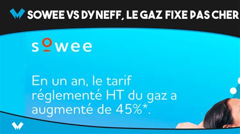 Choisir Un Contrat De Gaz Pas Cher Tarif Fixe Sowee Vs Dyneff