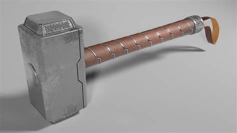 Thors Hammer Thor S Hammer Modeled In 3ds Max Rendered In Flickr