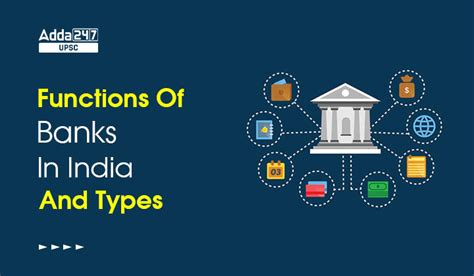 Functions Of Banks In India And Types