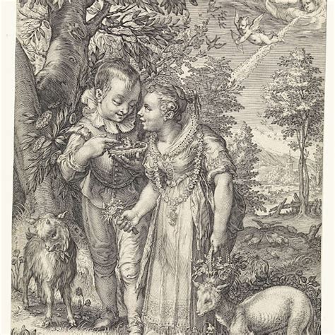 De Lente Jan Saenredam After Hendrick Goltzius Rijksmuseum