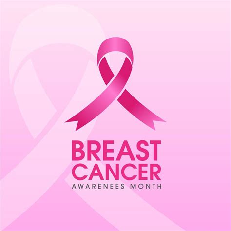 Pink Ribbon Breast Cancer Vector Illustration Design 14065199 Vector