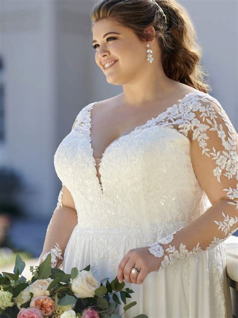 21 Affordable Kleinfeld Plus Size Wedding Dresses MY HABITS