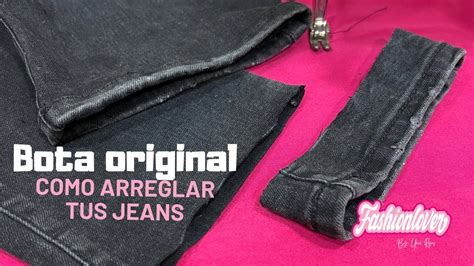 Diy Como Cortar Jeans Y Dejar Bota Original F Cil Y R Pido Youtube