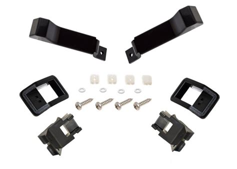 Lrc Two Door Anodised Black Locking Peg Kit Land Rover Defender