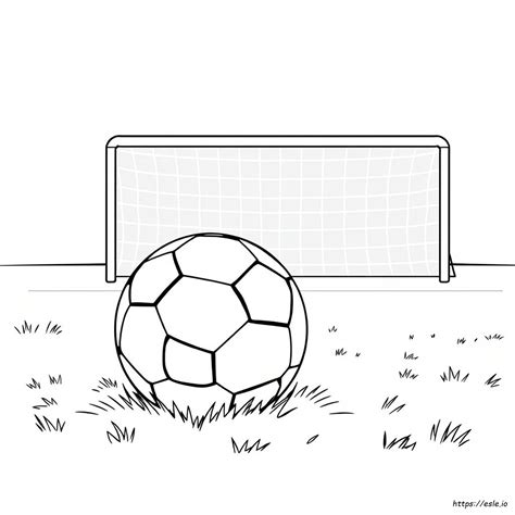 soccer ball coloring sheets