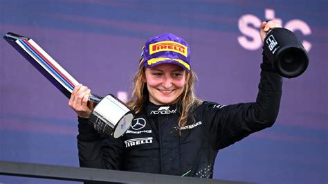 F1 Academy Doriane Pin Dominates Debut With Lights To Flag Win In