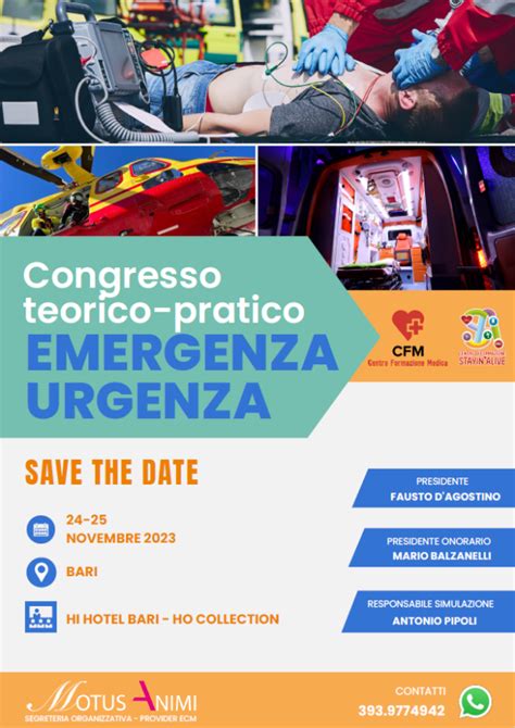 Congresso Teorico Pratico Emergenza Urgenza Cfm Centro Formazione