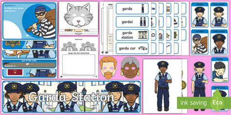 Aistear Pack The Garda Station Display Pack Teacher Made