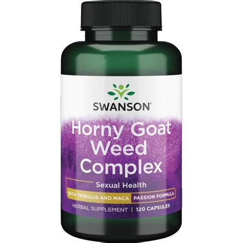 Horny Goat Weed Complex Swanson Health Products Europe