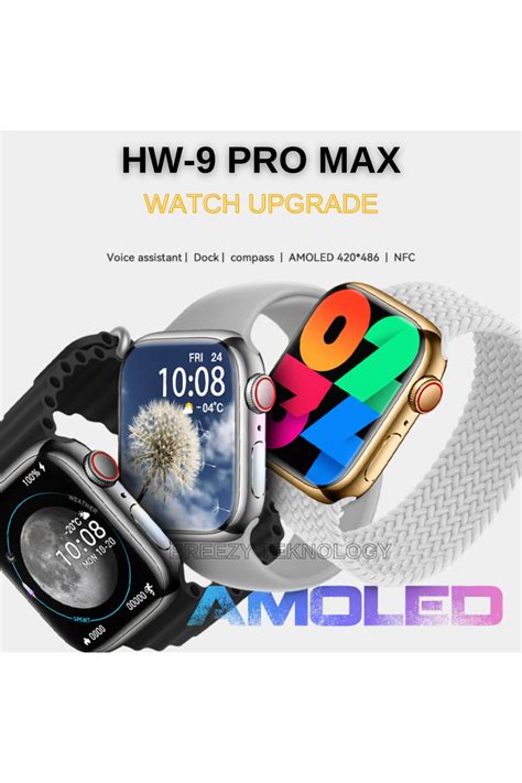 Tekno Breezy HW9 PRO MAX UPGRADE WATCH 9 45MM AMOLED BİREBİR ARAMA