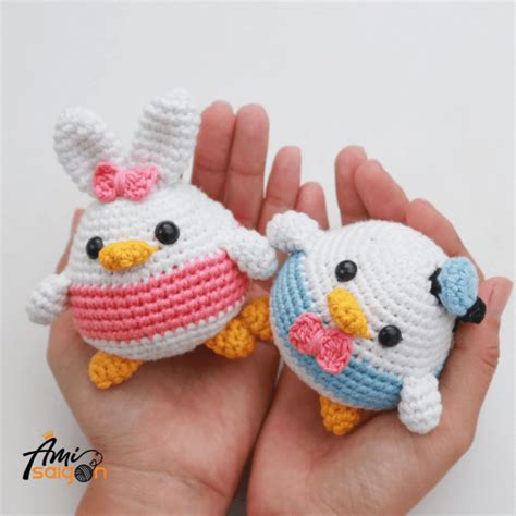 Free Crochet Pattern Donald Amigurumi Ami Saigon