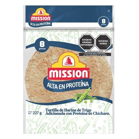 Precios Tortilla Mission Harina Alta En Prote Na Piezas Grs