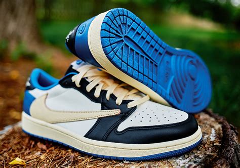 Detailed Look At The Travis Scott X Fragment X Air Jordan 1 Low Og