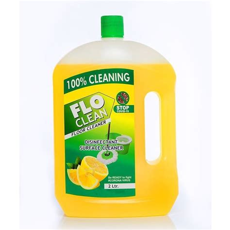 Flo Lemon Disinfectant Floor Cleaner At Rs 130 Bottle Liquid Floor