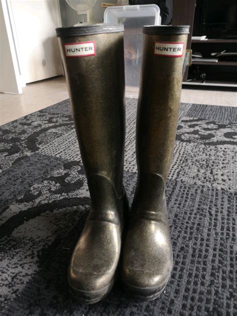 Limited Edition Original Hunter Wellies Ladies Size 6 In Poole Dorset Gumtree