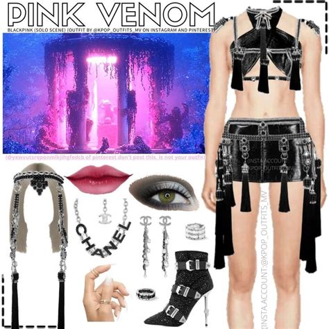 BLACKPINK - PINK VENOM MV _INSPIRED OUTFIT 6 (@KPOP_OUTFITS_MV ON ...