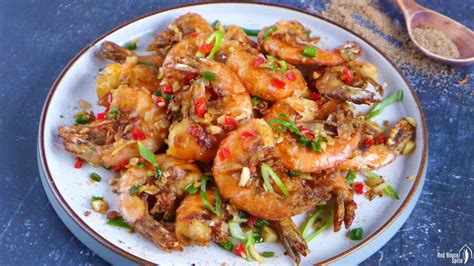 Salt And Pepper Shrimp 椒盐虾 Red House Spice