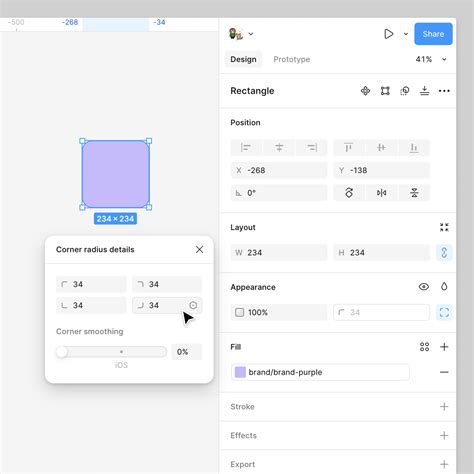 Adjust Corner Radius And Smoothing Figma Learn Help Center