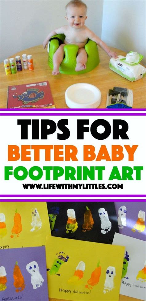 Tips For Better Baby Footprint Art Baby Footprint Art Baby Art