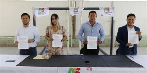 Firman Convenio Estado Y Municipio Para Que En Aquiles Serdán Haya