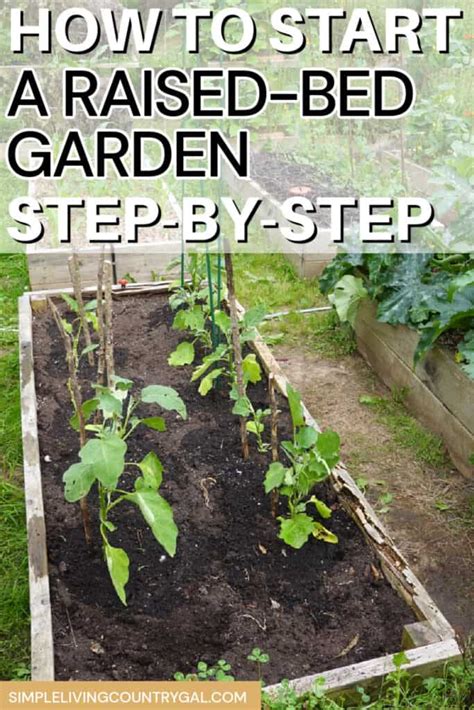 Raised Bed Gardening For Beginners Simple Living Country Gal