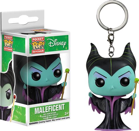 Maleficent Pocket Pop Vinyl Keychain Justice League Pop Vinyls Disney