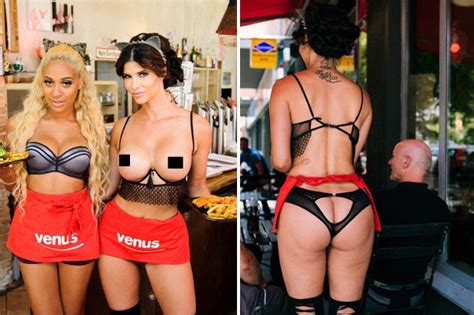 Butt Naked Waitresses Serve Customers In Germany Photos