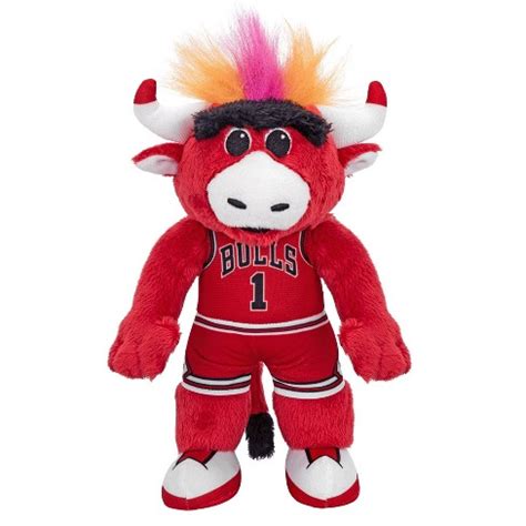 Bleacher Creatures Chicago Bulls Benny The Bull 10" Mascot Plush Figure ...